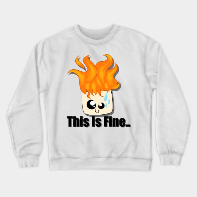 This is fine.. Crewneck Sweatshirt by Xinoni